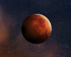 WHAT IS THE POSITION OF THE PLANET MARS TODAY IN THE HOROSCOPE?